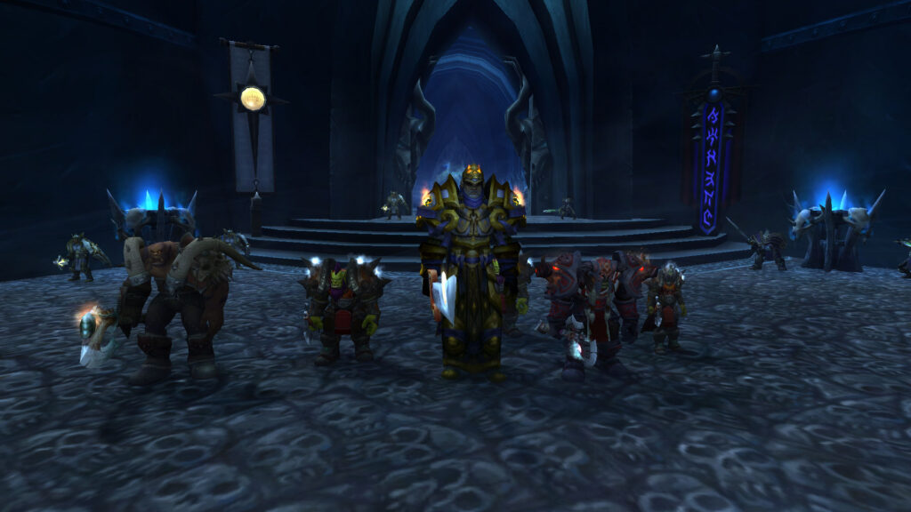 WoW Aliance and Horde in Ice Crown Citadel